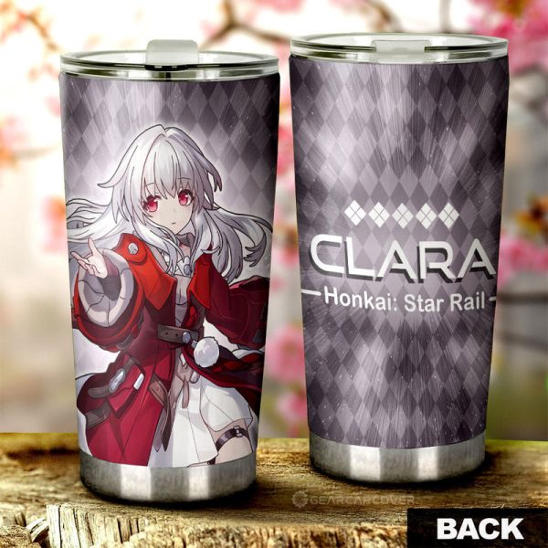 Clara Tumbler Cup Custom Honkai Star Rail Car Accessories