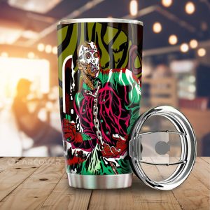 Creepy Jason Tumbler Cup Custom Car Accessories Horror Halloween Decorations