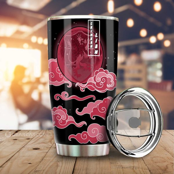 Crimson Lion Tumbler Cup Custom Anime Black Clover Car Interior Accessories