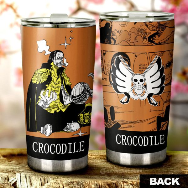 Crocodile Tumbler Cup Custom Car Accessories Manga Style