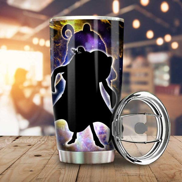 Crocodile Tumbler Cup Custom One Piece Anime Silhouette Style