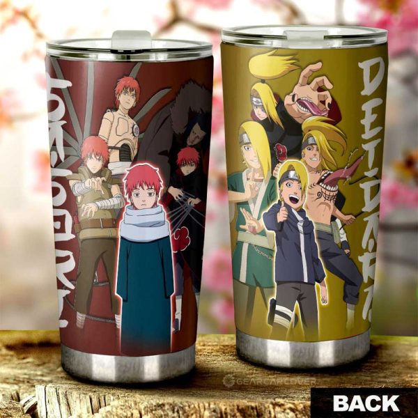 Deidara And Sasori Tumbler Cup Custom Anime Car Accessories