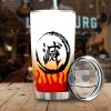 Demon Slayer Rengoku Uniform Tumbler Cup Flame Hashira Custom Anime Accessories