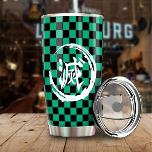 Demon Slayer Tanjiro Tumbler Cup Custom Uniform Car Accessories