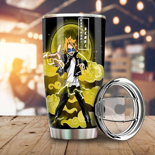 Denki Kaminari Tumbler Cup Custom Anime My Hero Academia Car Interior Accessories