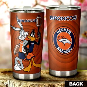 Denver Broncos Tumbler Cup Custom Car Accessories