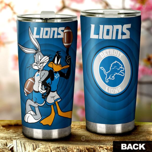 Detroit Lions Tumbler Cup Custom Car Accessories