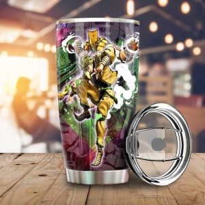 Dio Brando Tumbler Cup Custom JJBA Anime Car Accessories Galaxy Style