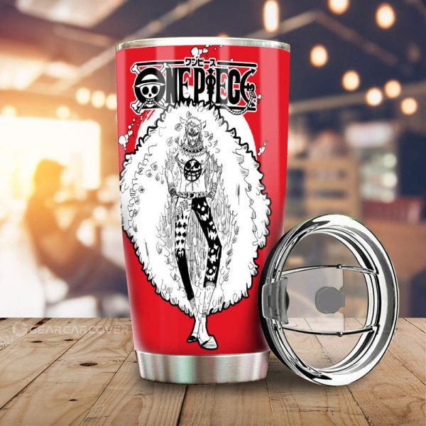 Donquixote Doflamingo Tumbler Cup Custom Manga Style Car Accessories