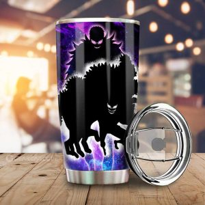 Donquixote Doflamingo Tumbler Cup Custom One Piece Anime Silhouette Style