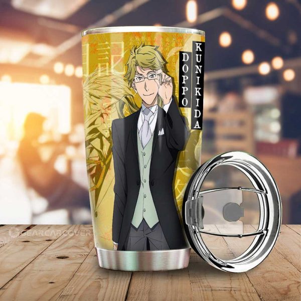 Doppo Kunikida Tumbler Cup Custom Bungou Stray Dogs Anime Car Interior Accessories