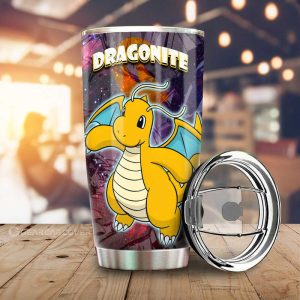 Dragonite Tumbler Cup Custom Anime Galaxy Manga Style