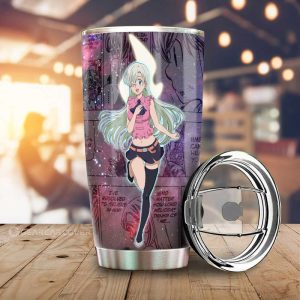 Elizabeth Liones Tumbler Cup Custom Manga Galaxy Style