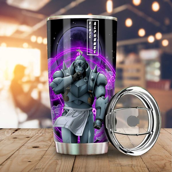 Elric Alphonse Tumbler Cup Custom Car Interior Accessories