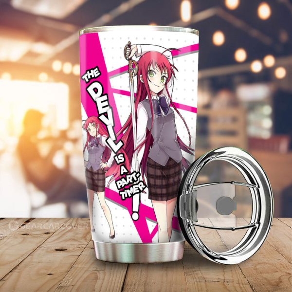 Emi Yusa Tumbler Cup Custom The Devil Is a Part-Timer! Anime Car Accessories