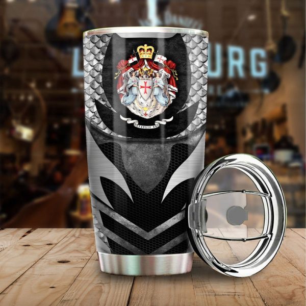 England Knights Templar Tumbler Cup Custom Car Accessories