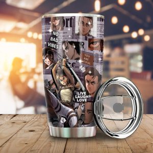 Eren Yeager Tumbler Cup Custom Car Interior Accessories