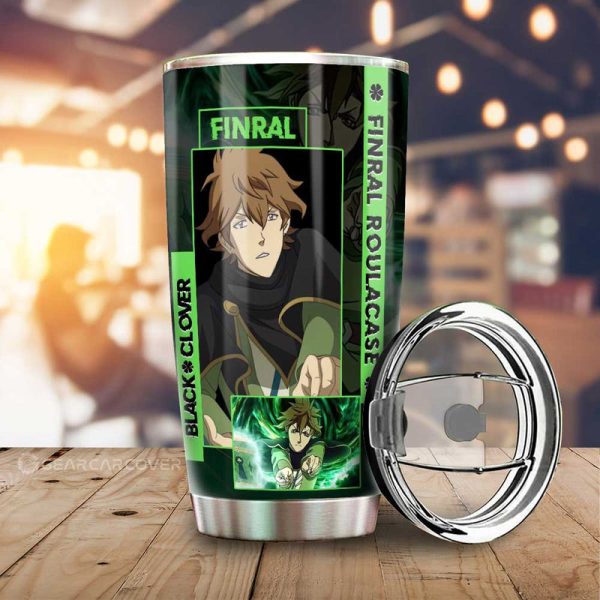 Finral Roulacase Tumbler Cup Custom Black Clover Anime