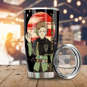 Finral Roulacase Tumbler Cup Custom Black Clover Anime Car Interior Accessories