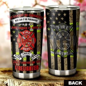 Firefighter Tumbler Cup Custom Car Accessories