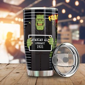 Frankenstein Tumbler Cup Custom Horror Characters Car Interior Accessories