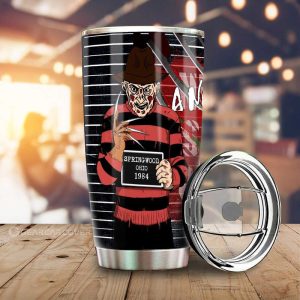 Freddy Krueger Tumbler Cup Custom Horror Characters Car Interior Accessories