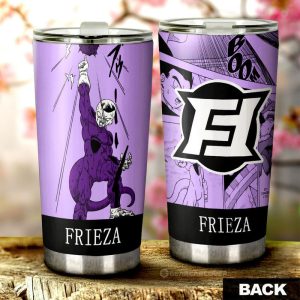 Frieza Tumbler Cup Custom Dragon Ball Anime Manga Color Style