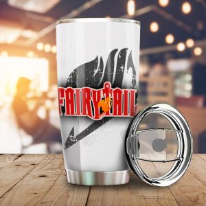 Gajeel Tumbler Cup Custom Fairy Tail Car Interior Accessories