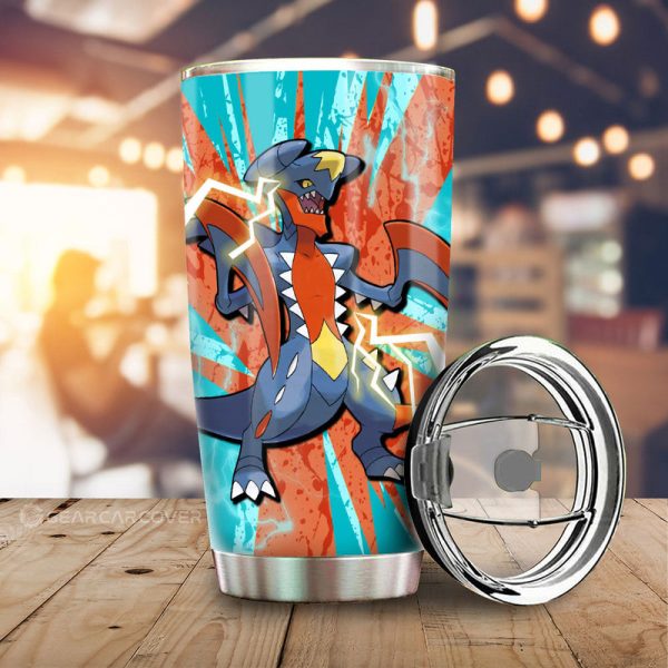 Garchomp Tumbler Cup Custom Car Interior Accessories