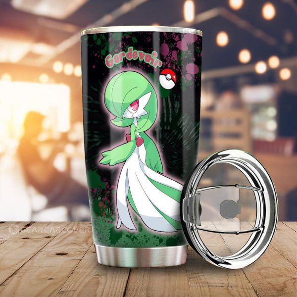 Gardevoir Tumbler Cup Custom Tie Dye Style Car Accessories