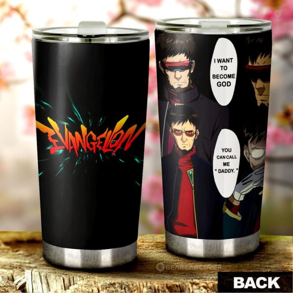 Gendo Ikari Tumbler Cup Custom NGE