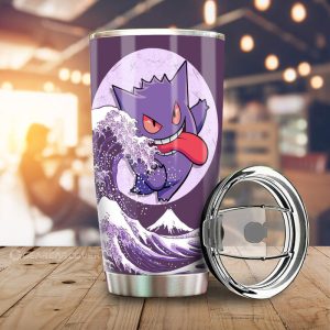 Gengar Tumbler Cup Custom Pokemon Car Accessories