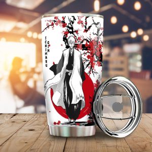 Gin Ichimaru Tumbler Cup Custom Japan Style Anime Bleach Car Interior Accessories