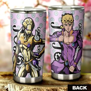 Giorno Giovanna Tumbler Cup Custom Bizarre Adventure Car Accessories