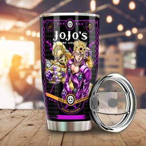 Giorno Giovanna Tumbler Cup Custom JoJo's Bizarre Adventure Anime Car Interior Accessories