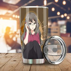 Girl Rio Futaba Tumbler Cup Custom Bunny Girl Senpai