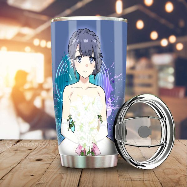 Girl Shoko Makinohara Tumbler Cup Custom Bunny Girl Senpai