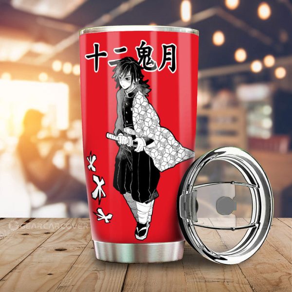 Giyuu Tomioka Tumbler Cup Custom Car Accessories Manga Style For Fans