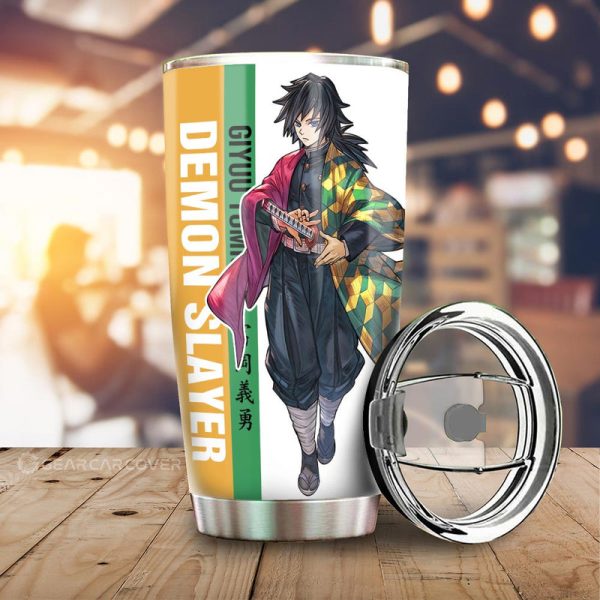 Giyuu Tomioka Tumbler Cup Custom Demon Slayer Anime Car Accessories