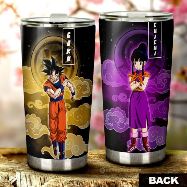 Goku And Chichi Tumbler Cup Custom Car Accessories