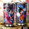 Goku And Chichi Tumbler Cup Custom Car Accessories Galaxy Style