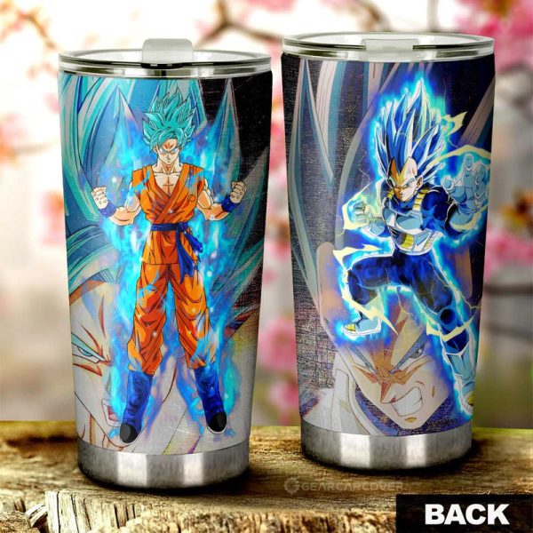 Goku And Vegeta Tumbler Cup Custom Car Interior Accessories