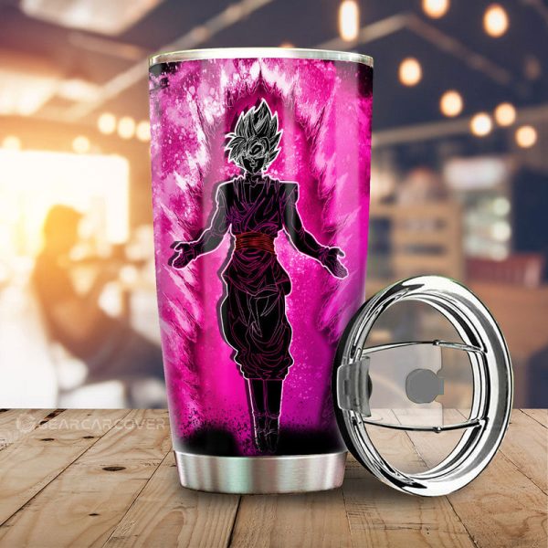 Goku Black Rose Tumbler Cup Custom Anime Car Accessories