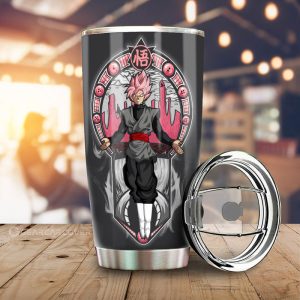 Goku Black Rose Tumbler Cup Custom Car Interior Accessories