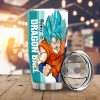 Goku Blue Tumbler Cup Custom Car Accessories For Fans