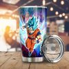 Goku Blue Tumbler Cup Custom Dragon Ball Anime Car Accessories