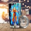 Goku Blue Tumbler Cup Custom Dragon Ball Anime Car Interior Accessories