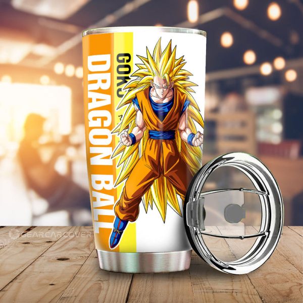 Goku SSJ Tumbler Cup Custom Dragon Ball Car Accessories For Anime Fans