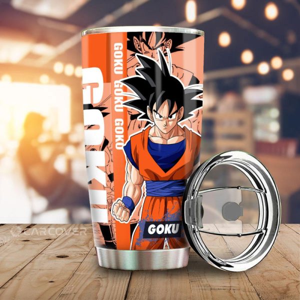 Goku Tumbler Cup Custom Dragon Ball Anime Car Accessories