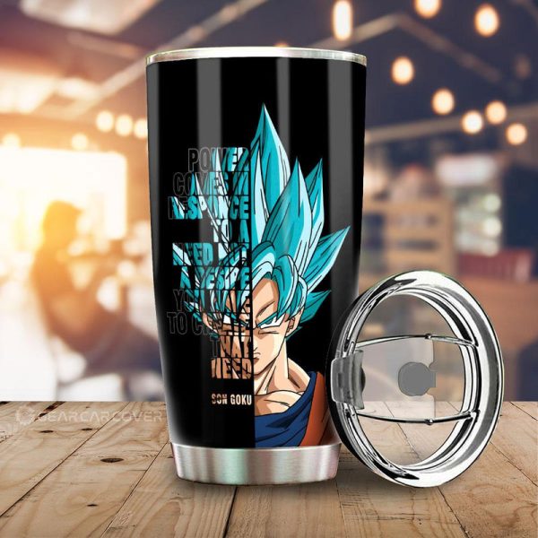 Goku Tumbler Cup Custom Gift For Dragon Ball Anime Fans